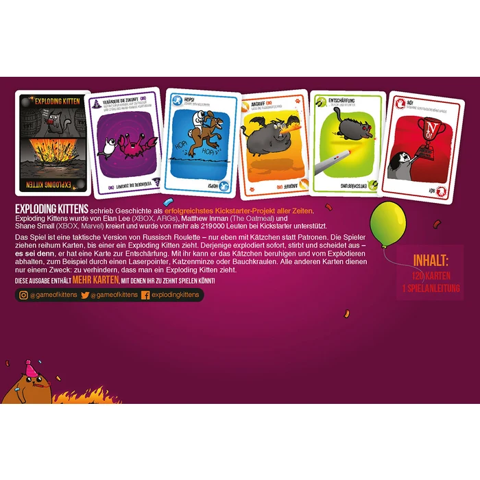 Exploding Kittens - Party-Pack