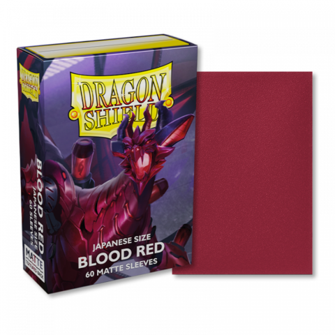 Dragon Shield Japanese Matte - Blood Red (60)