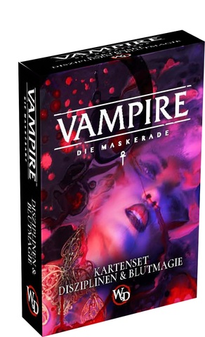 V5 Vampire - Die Maskerade: Kartenset - Disziplinen & Blutmagie (DE)