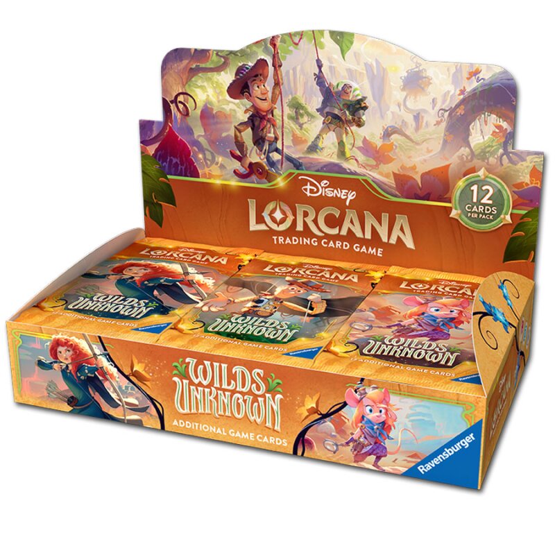 Disney Lorcana: Wilds Unknown Booster Display (24 Packs) - EN