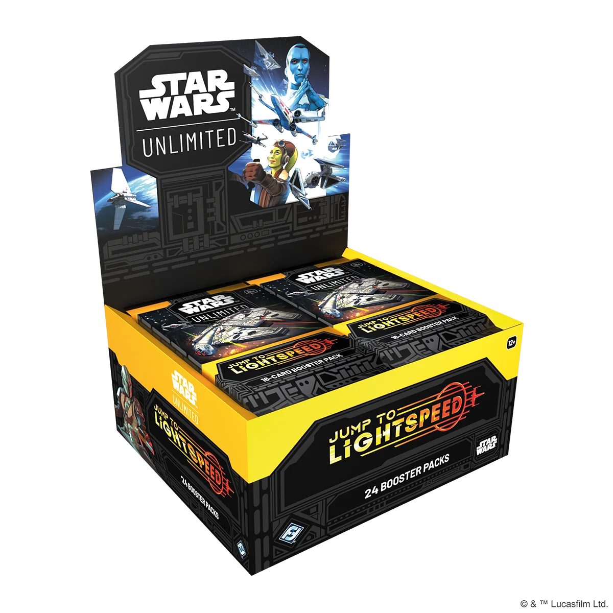 Star Wars: Unlimited – Jump to Lightspeed englisch (Booster-Display)
