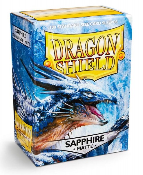 Dragon Shield: Matte – Sapphire (100)
