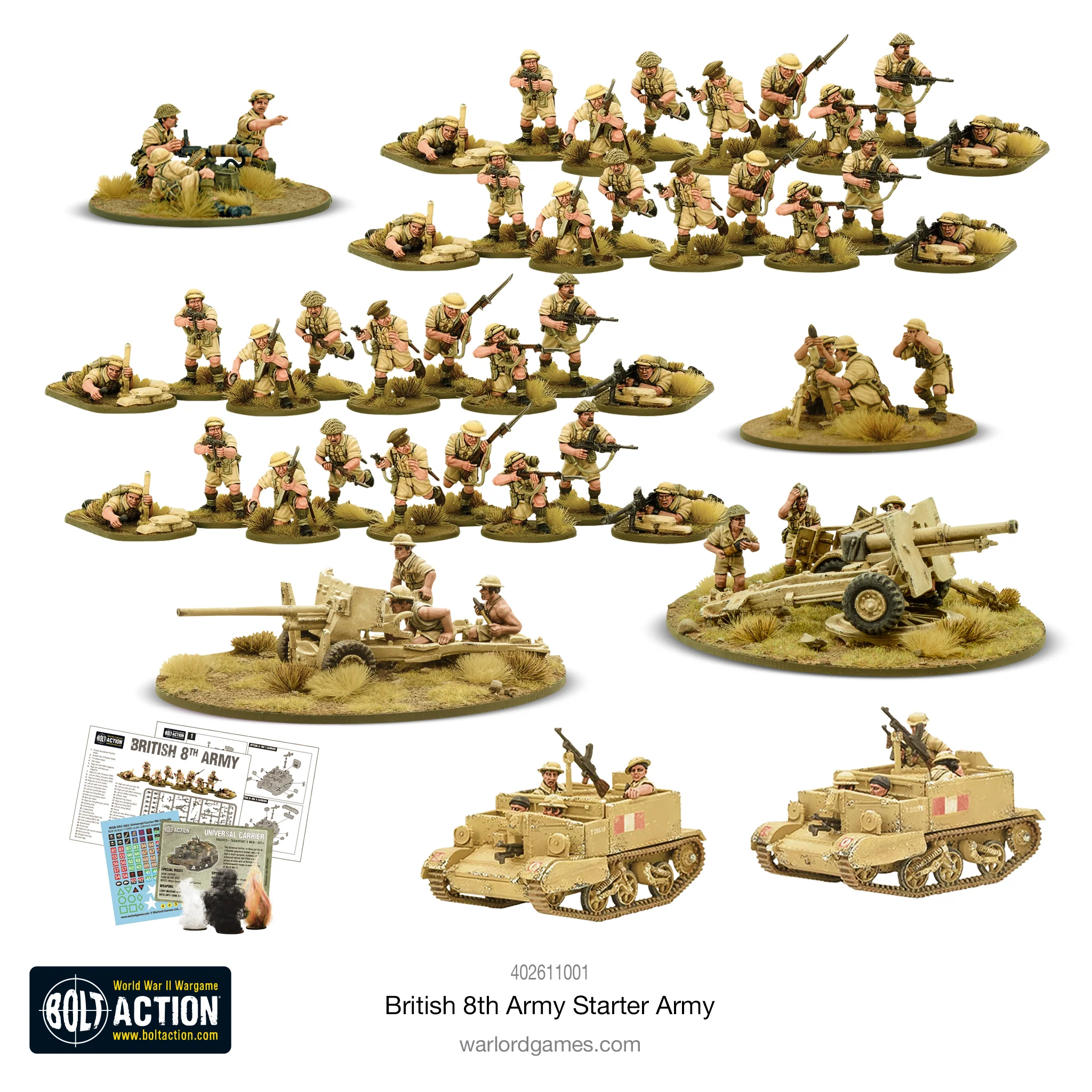 Britische 8. Armee Starter-Armee