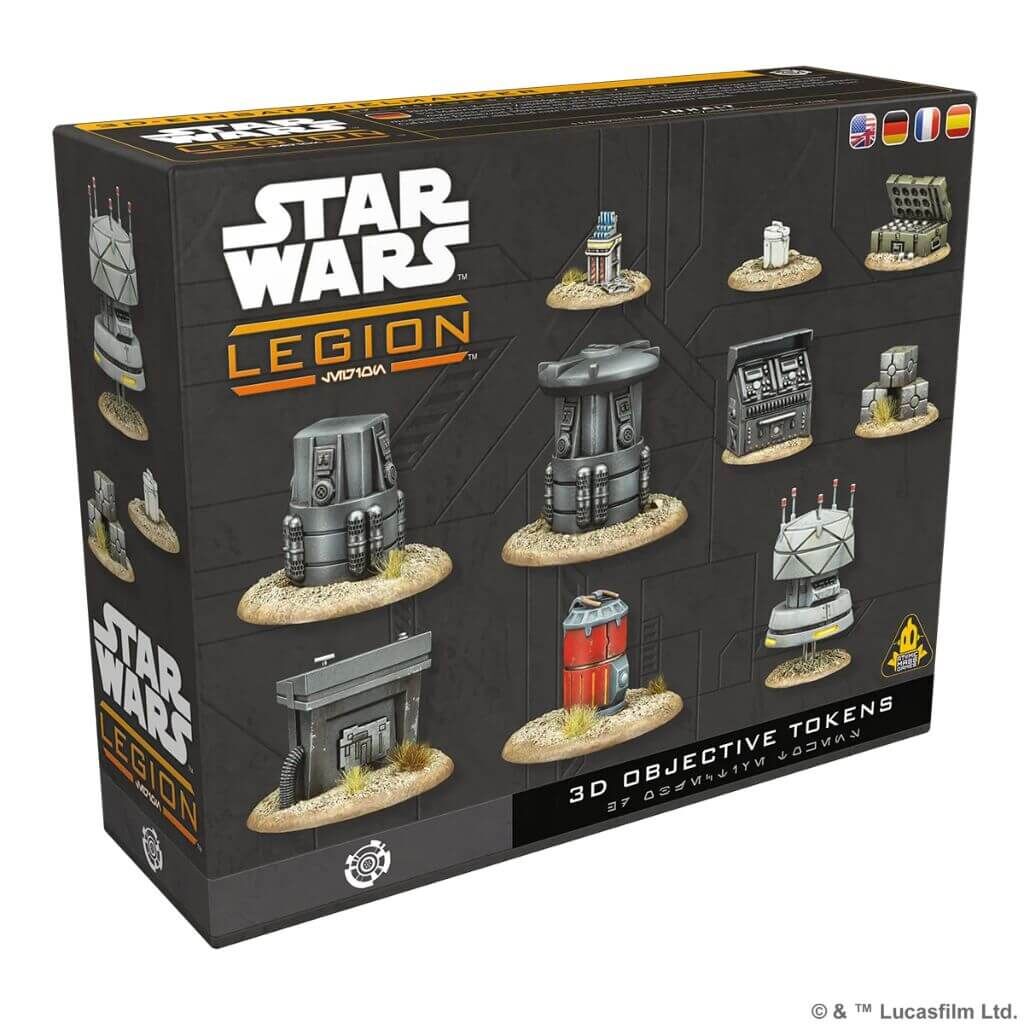 Star Wars: Legion - 3D-Einsatzzielmarker-Set