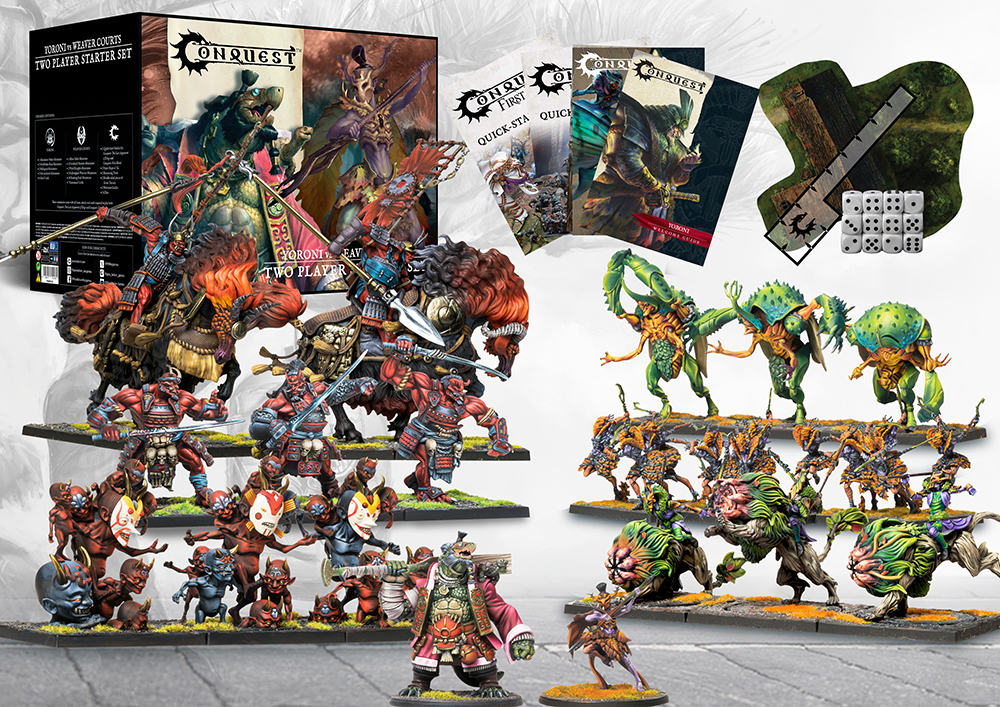 Yoroni vs Weaver Courts 2 Player Starter Set
