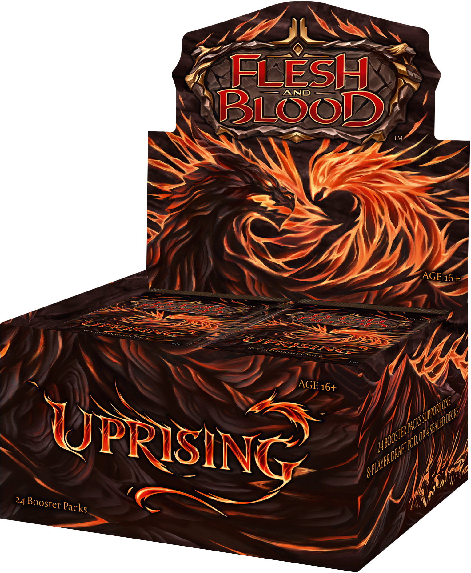  Flesh & Blood TCG - Uprising Booster Display (24 Packs) - EN