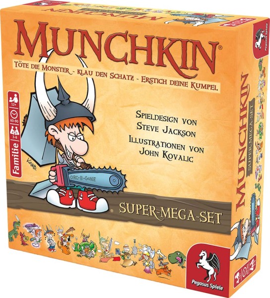 Munchkin Fantasy Super-Mega-Set *Fachhandels-exklusiv bis 31.12.2023*