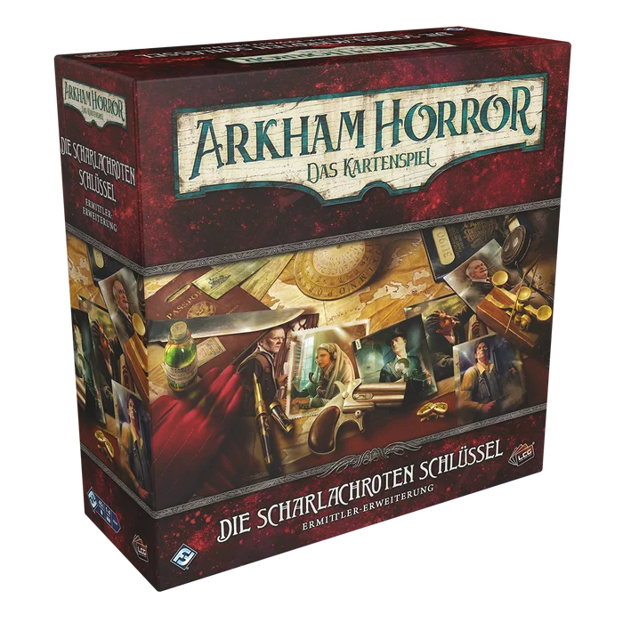 Arkham Horror: Das Kartenspiel - Die Scharlachroten Schlüssel (Ermittler-Erweiterung)