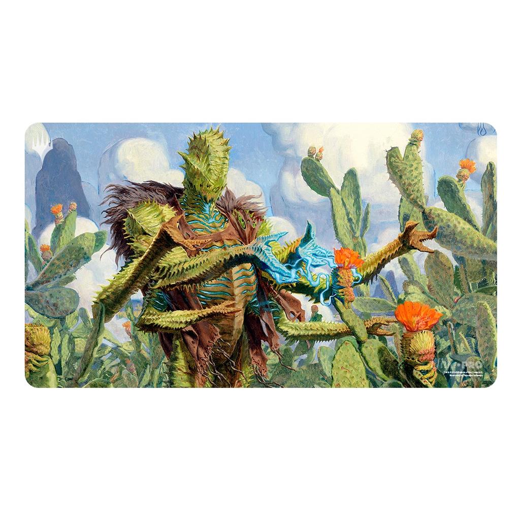 UP - Outlaws of Thunder Junction Playmat Green for Magic: The Gathering
