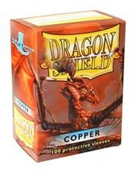 Dragon Shield Standard Sleeves - Copper (100 Sleeves)
