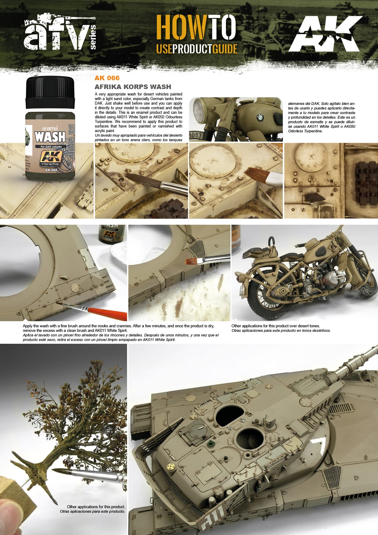 AK066 Afrika Korps Wash