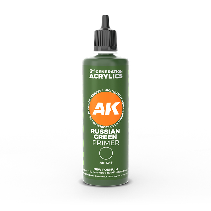 AK11246 Russian Green Surface Primer 100 ml