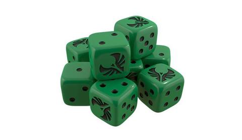 Star Trek Ascendancy Expansion: Dice (x9) - Romulans