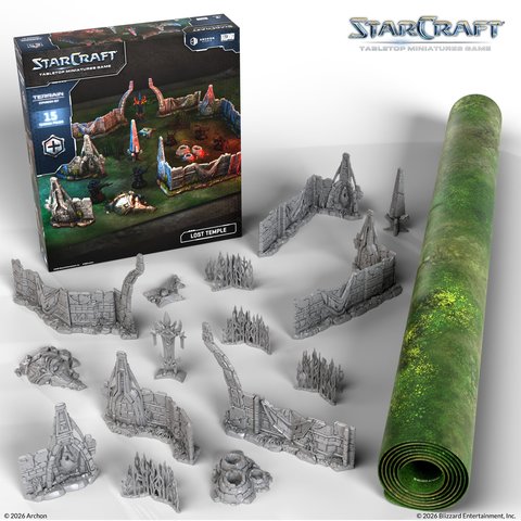 STARCRAFT® LOST TEMPLE RAMP - TERRAIN EXPANSION SET