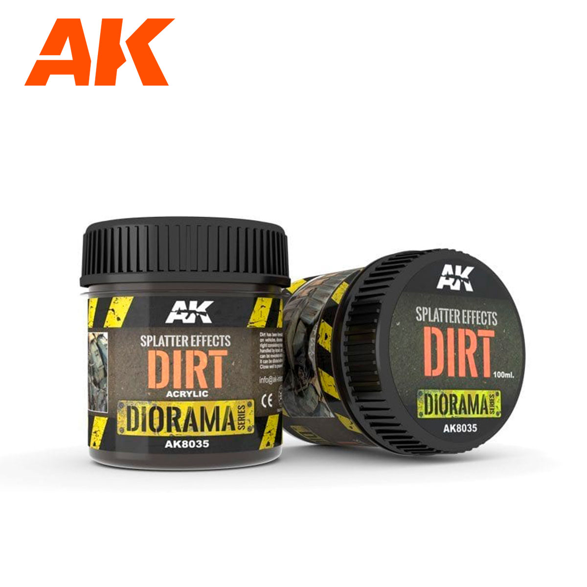 AK8035 Splatter Effects Dirt (Acrylic) (100mL)