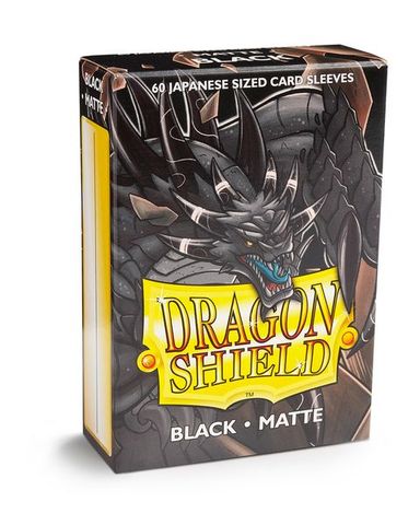 Dragon Shield: Japanese Matte – Black(60)