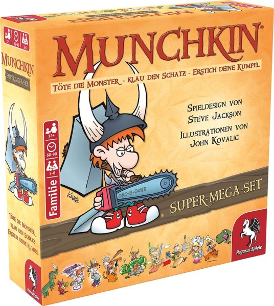 Munchkin Fantasy Super-Mega-Set *Fachhandels-exklusiv bis 31.12.2023*