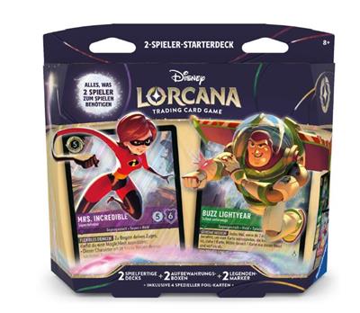 Disney Lorcana: Zwei-Spieler Starterdeck - DE