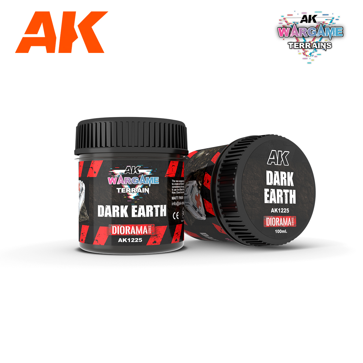AK1225 Dark Earth Wargame Terrains 100 ml