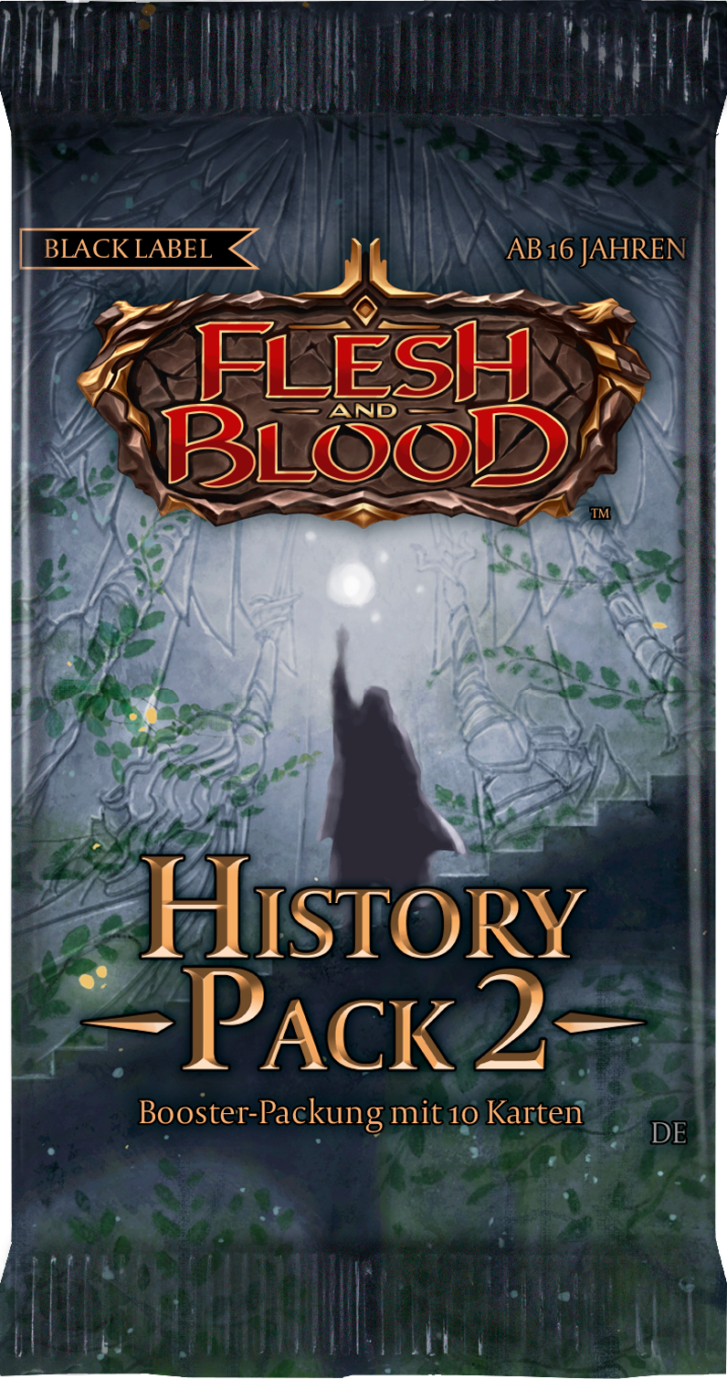 Flesh & Blood History Pack 2 Black Label Booster - DE