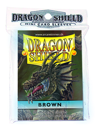 Dragon Shield Japanese size - Brown (50 ct. in bag)