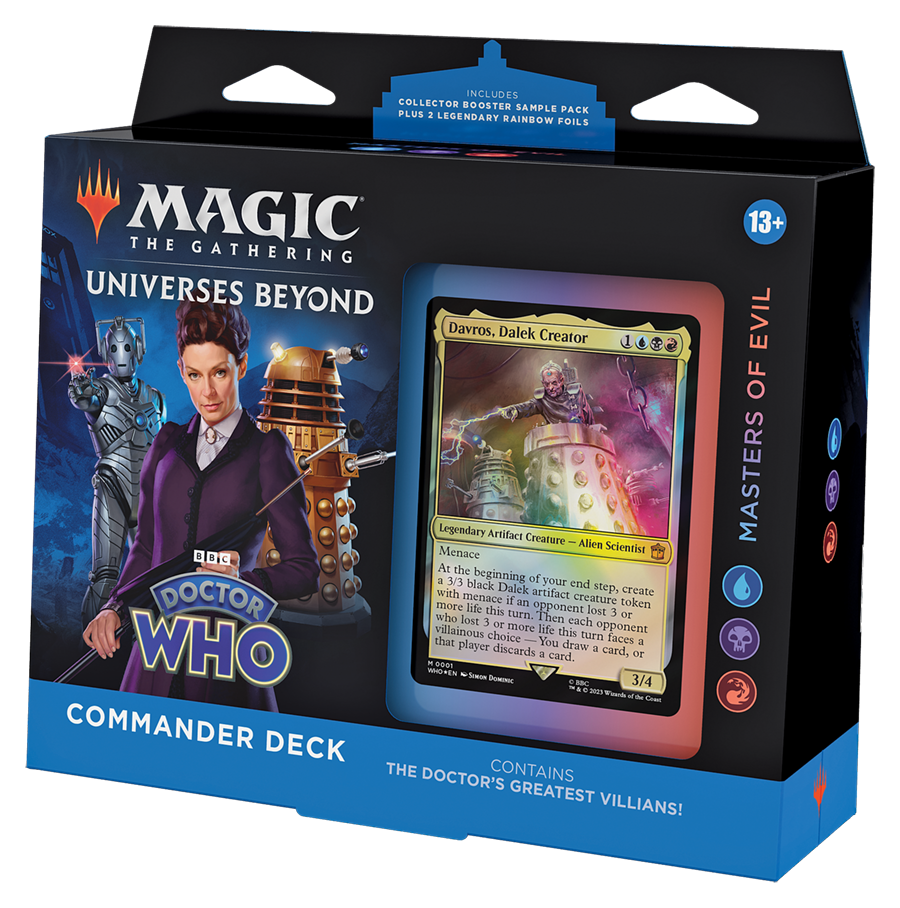 Dr. Who Commander Deck Masters of Evil englisch