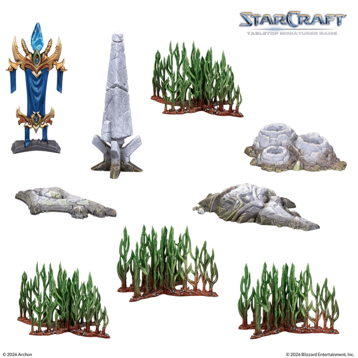STARCRAFT® LOST TEMPLE - TERRAIN EXPANSION SET
