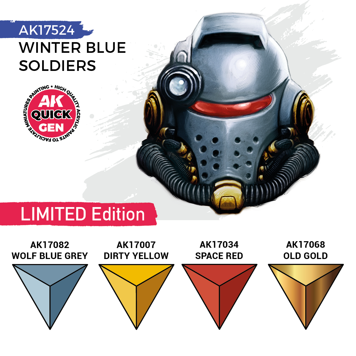 AK17524 Winter Blue Soldiers - Quick Gen Set