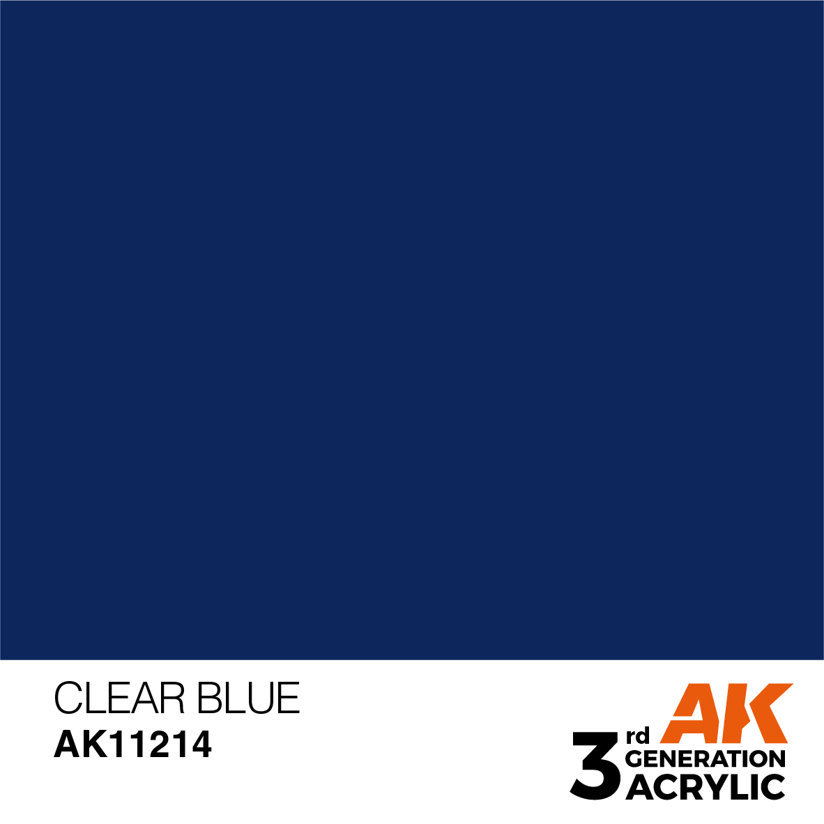 AK11214 Clear Blue (3rd-Generation) (17mL)