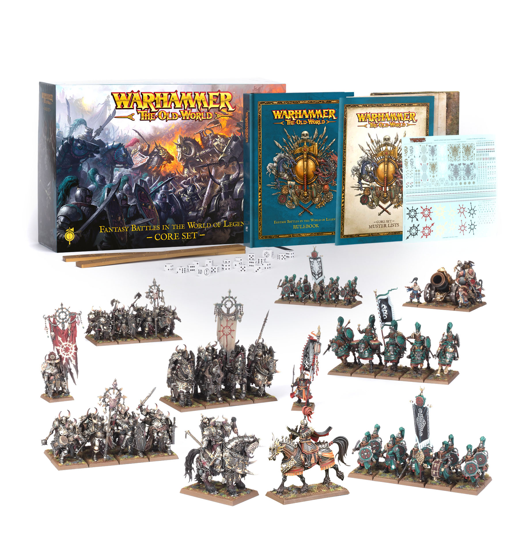 Warhammer: The Old World – Fantasy Battles In the World of Legend Core Set (Englisch)