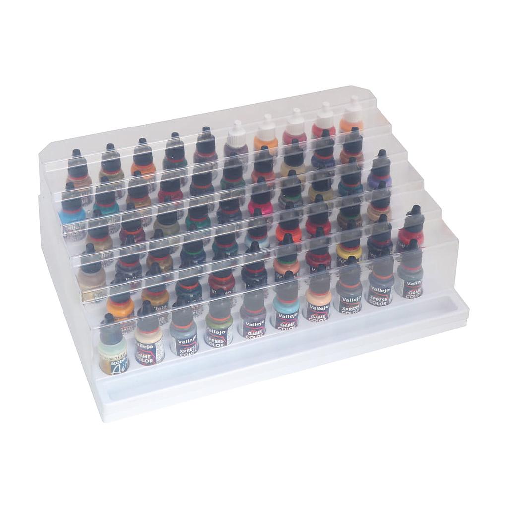 Paint Stand for 60 bottles of Army Painter, Vallejo, etc.