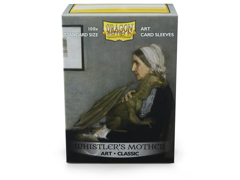 Dragon Shield: 100 Classic Art - 'Whistlers Mother'