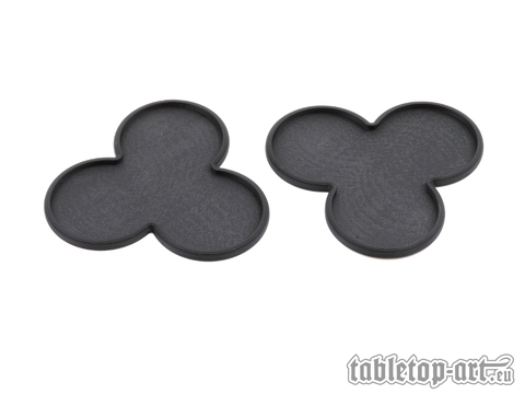 Movement Tray - Rounded Edge - 40mm 3s Cloud - Black (2)