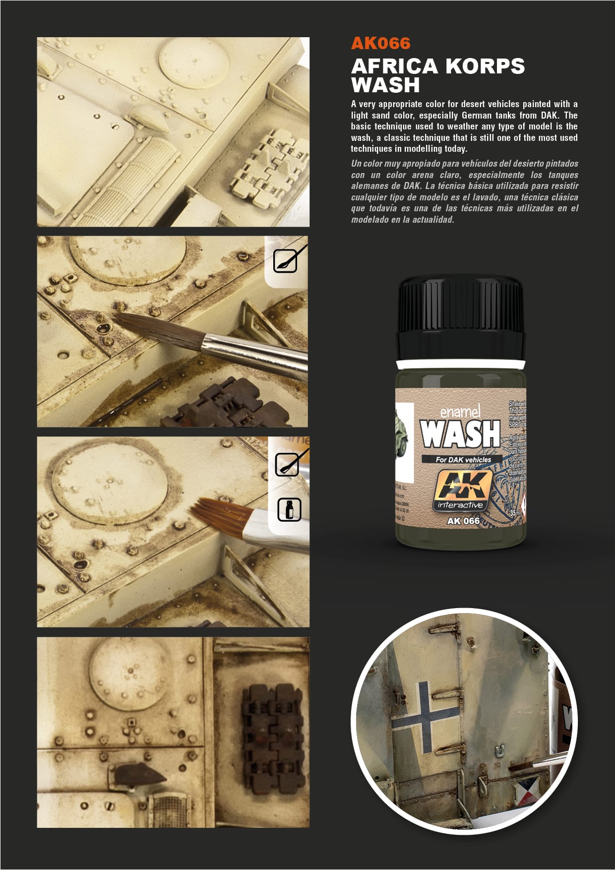 AK066 Afrika Korps Wash
