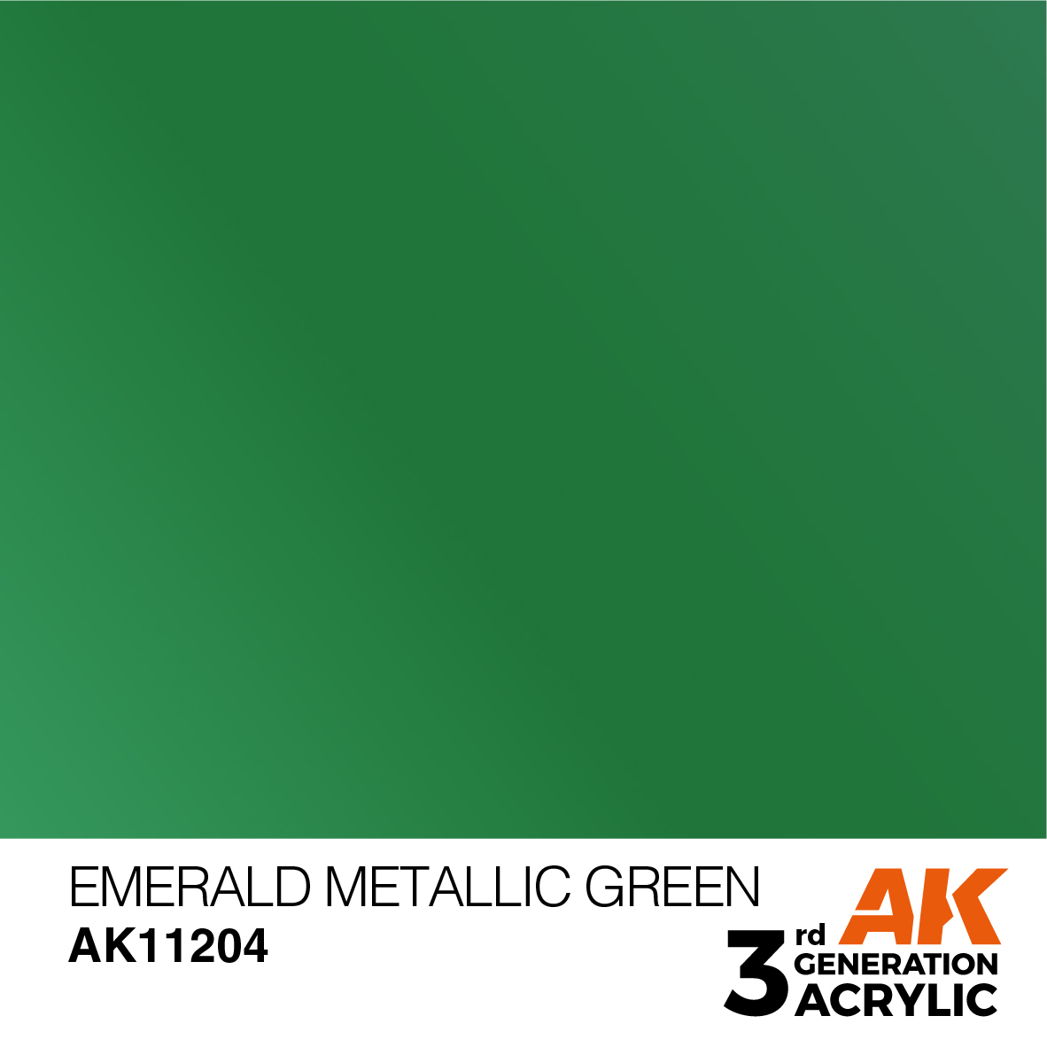 AK11204 Emerald Metallic (3rd-Generation) (17mL)