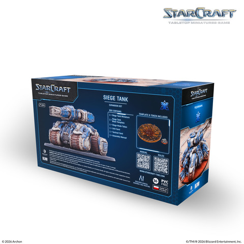 STARCRAFT® SIEGE TANK - TERRAN - EXPANSION SET