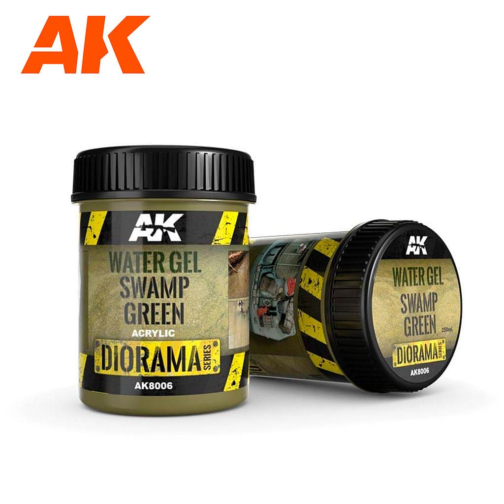 AK8006 Water Gel Swamp Green Effects (250mL) (Acrylic)