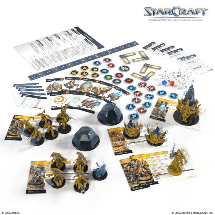 STARCRAFT® PROTOSS STARTER SET FOUNDERS EDITION ENGLISCH