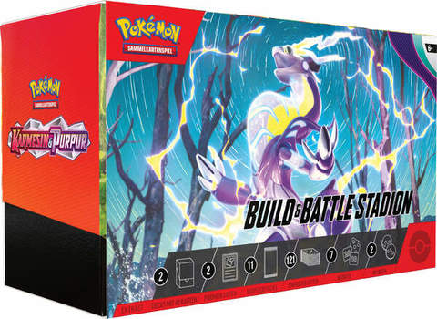 Pokemon TCG - Karmesin & Purpur Build & Battle Stadion - Deutsch