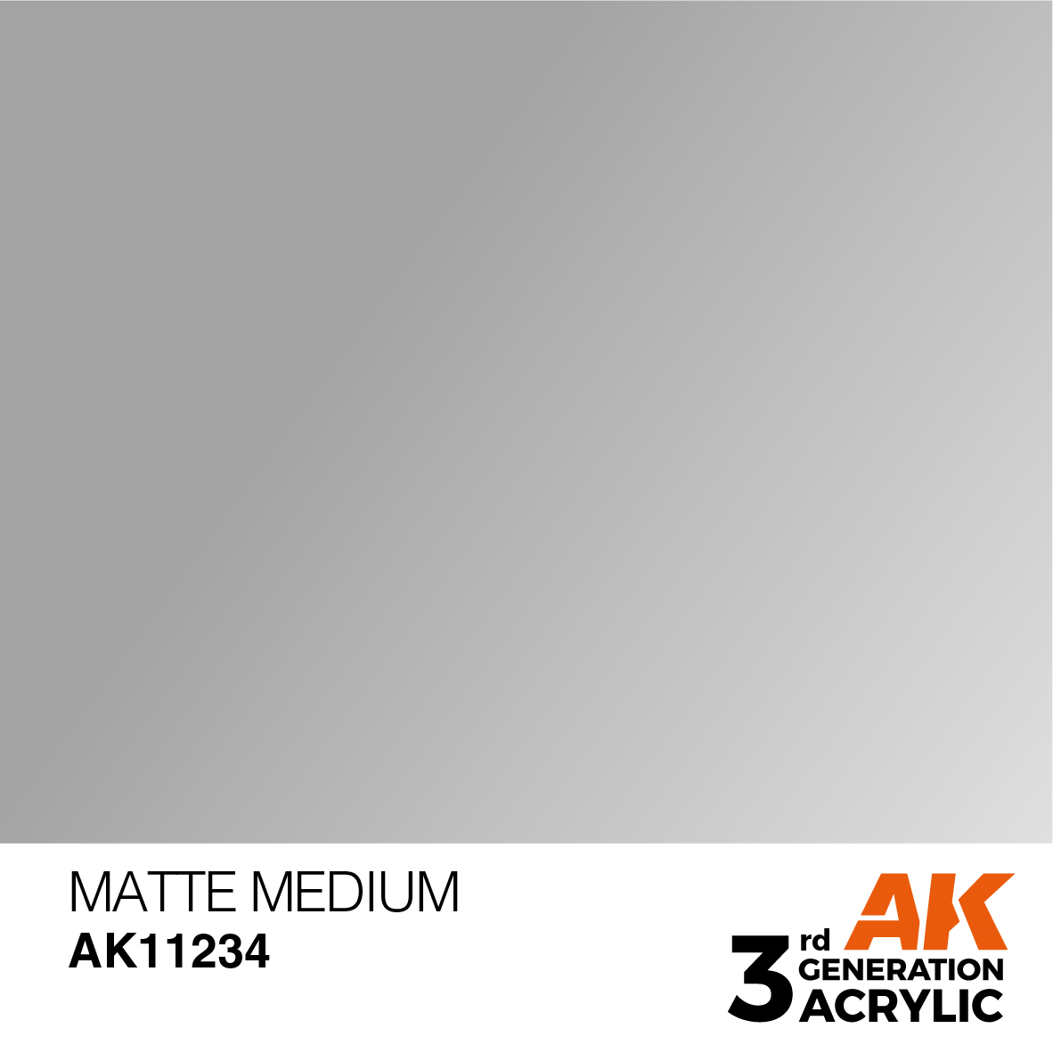 AK11234 Matte Medium (3rd-Generation) (17mL)