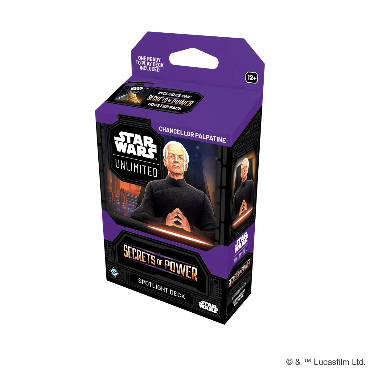 Star Wars: Unlimited – Secrets of Power Spotlight Deck "Kanzler Palpatine" englisch