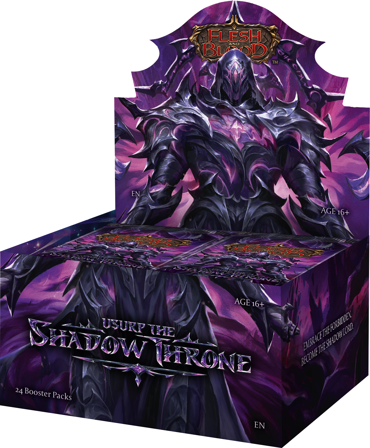 Flesh & Blood TCG - Usurp the Shadow Throne Booster Display (24 Packs) - EN (bestellbar bis 15.09.)