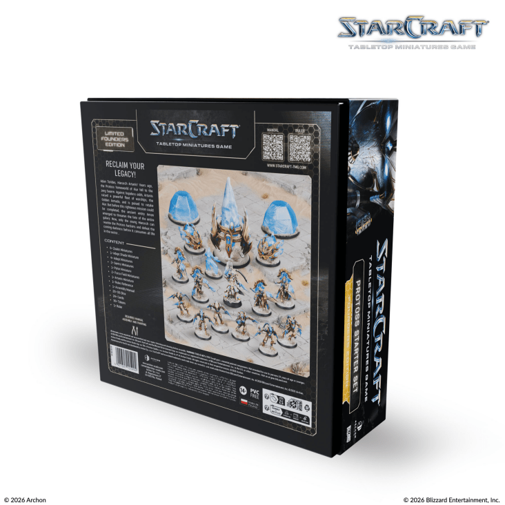 STARCRAFT® PROTOSS STARTER SET FOUNDERS EDITION ENGLISCH