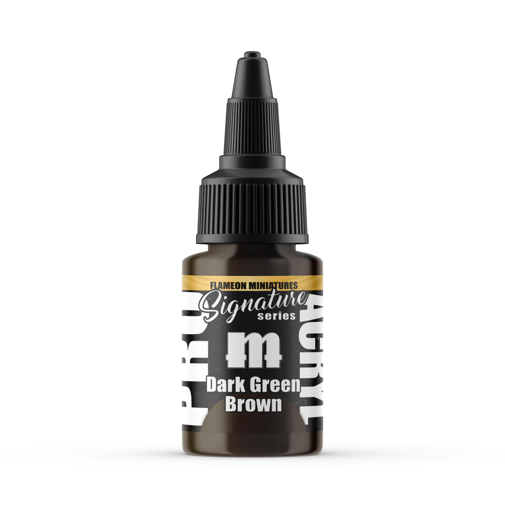 Pro Acryl Signature - Flameon - Dark Green Brown 22ml