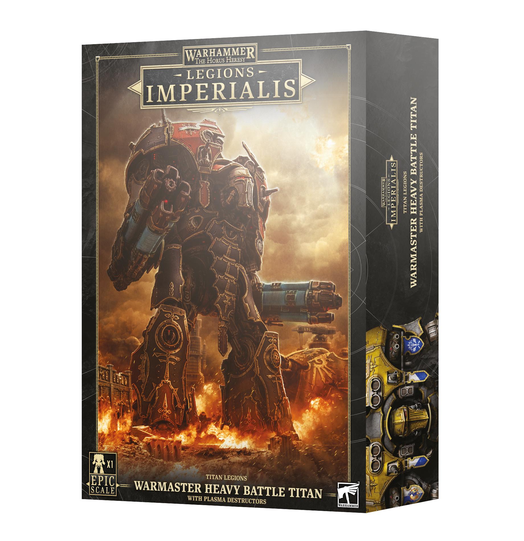 Warmaster Heavy Battle Titan mit Plasma Destructors