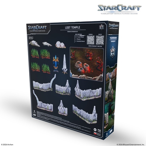 STARCRAFT® LOST TEMPLE RAMP - TERRAIN EXPANSION SET