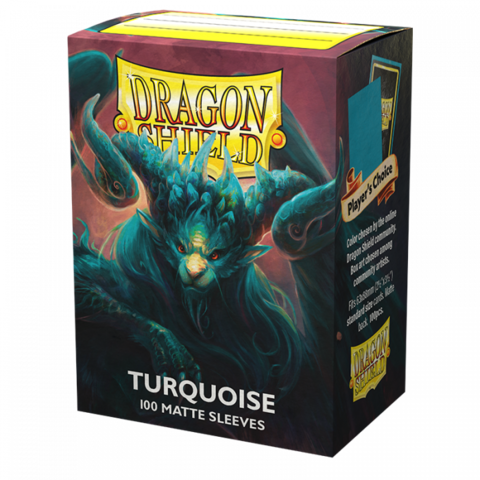 Dragon Shield: Matte – Player's Choice: Turquoise (100)