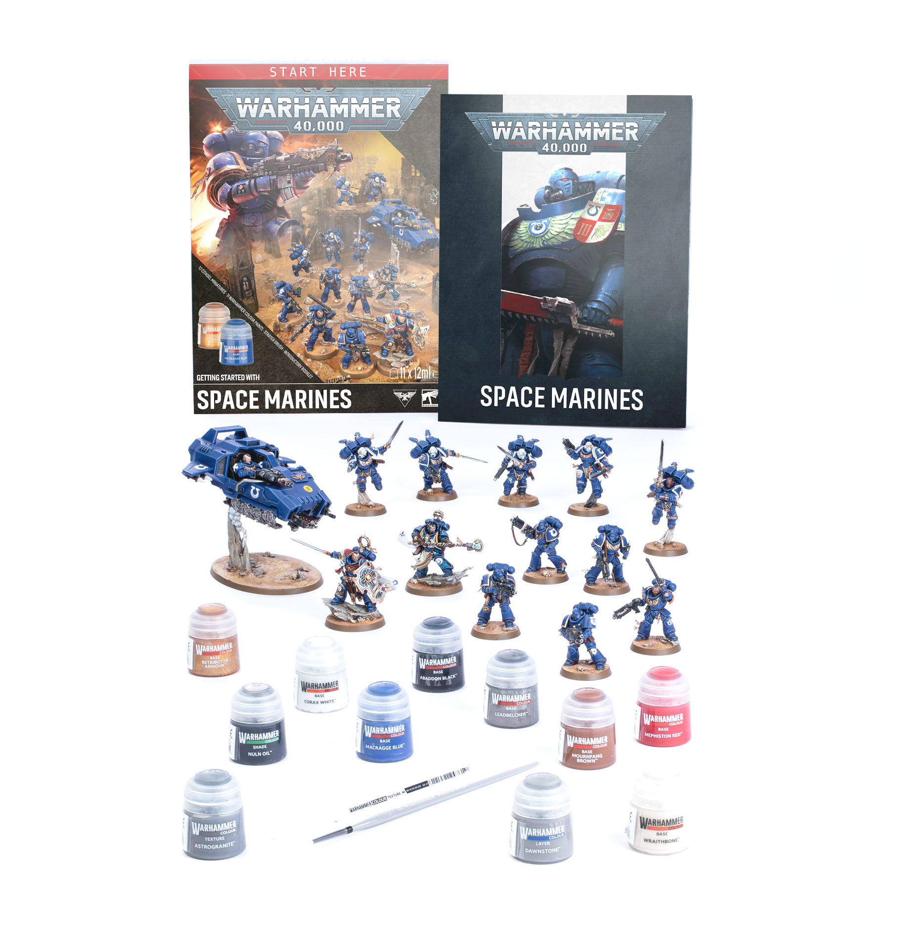 Warhammer 40.000: Getting Started with Space Marines englisch
