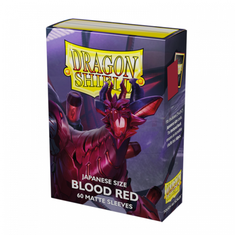 Dragon Shield Japanese Matte - Blood Red (60)