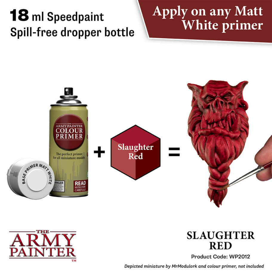 Speedpaint Slaughter Red